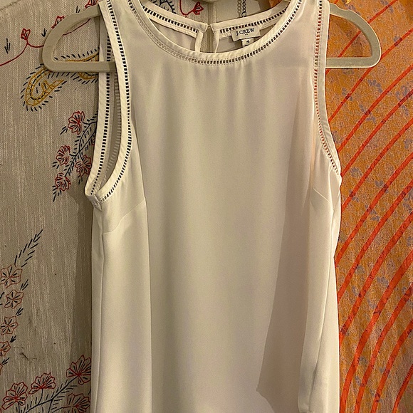 J. Crew Tops - J Crew White Blouse 🤍